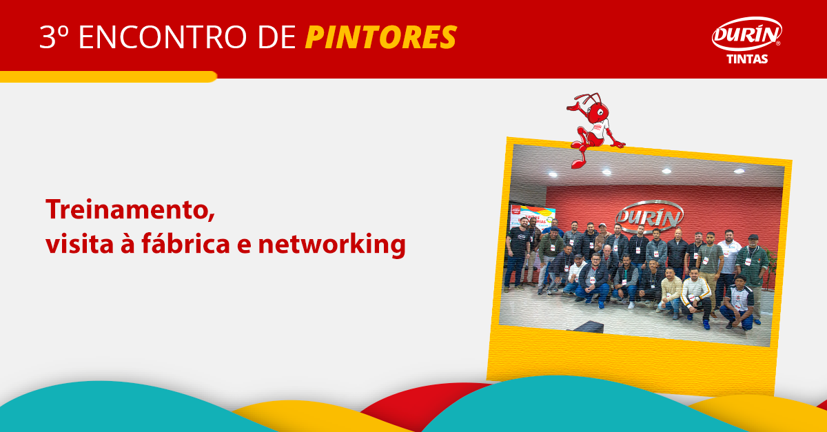 pintores reunidos na sede da Durín